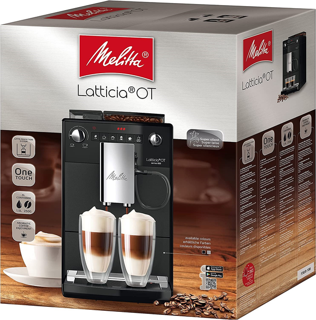 Кавомашина Melitta Latticia F30/0-100 OT black - зображення 6