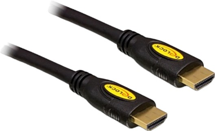Кабель Delock HDMI A - HDMI A M/M 2 м Black (4043619825837) - зображення 1