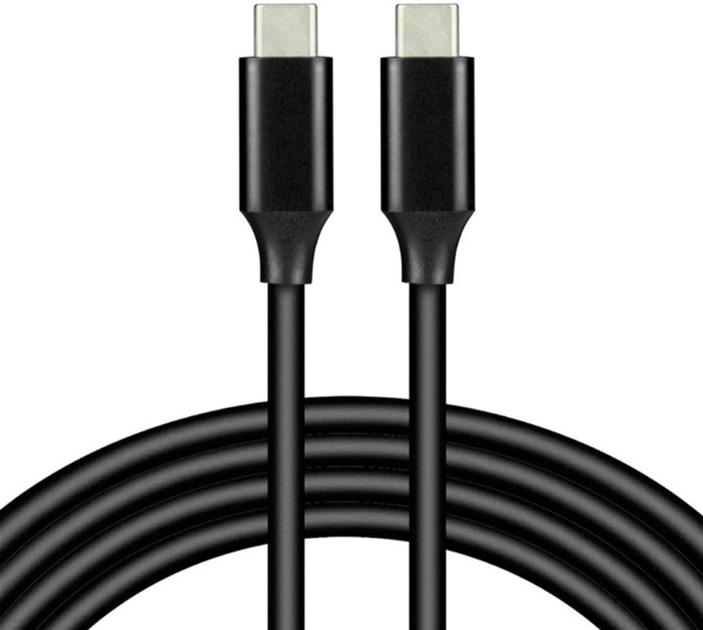 Kabel Everactive USB Type-C - HDMI M/M 1 m Black (5903205772190) - obraz 1