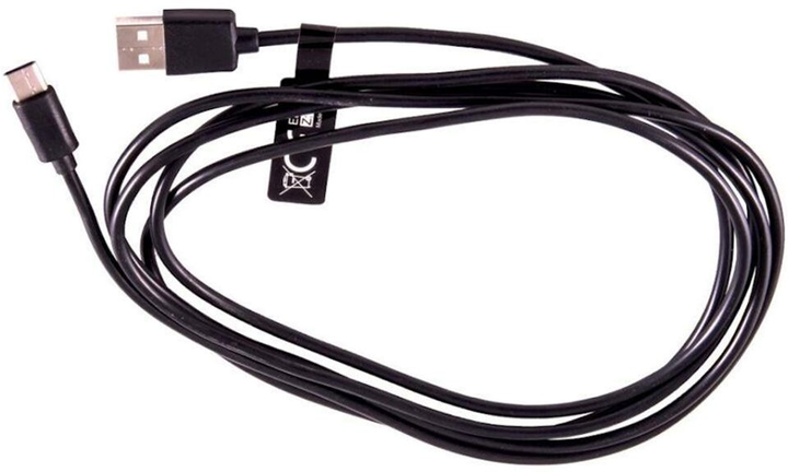 Kabel Esperanza USB Type-A - USB Type-C M/M 2 m Black (5901299948477) - obraz 2