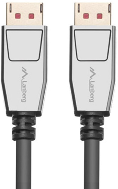 Kabel Lanberg DisplayPort M/M 1.8 m Black (5901969428995) - obraz 1