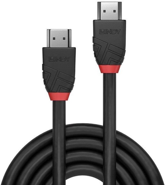 Kabel Lindy HDMI M/M 2 m Black (4002888364720) - obraz 2