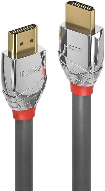 Kabel Lindy Standard HDMI M/M 10 m Gray (4002888378765) - obraz 1