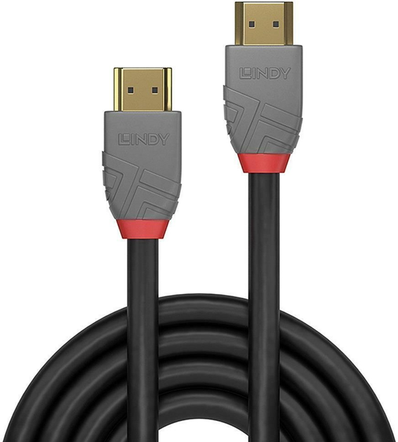 Kabel Lindy High Speed HDMI 2.0 M/M 3 m Black (4002888369640) - obraz 1