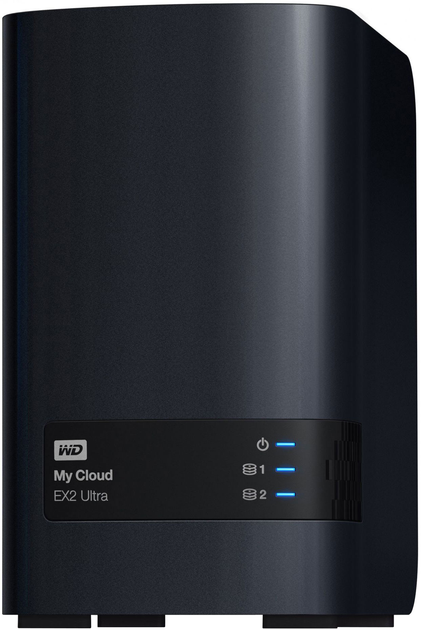 Serwer plików NAS Western Digital My Cloud EX2 Ultra 8TB 2x3.5" LAN External (WDBVBZ0080JCH-EESN) - obraz 2