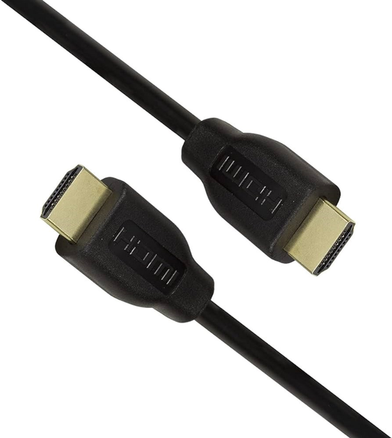 Kabel LogiLink HDMI 1.4 M/M 0.2 m Black (4052792040555) - obraz 2