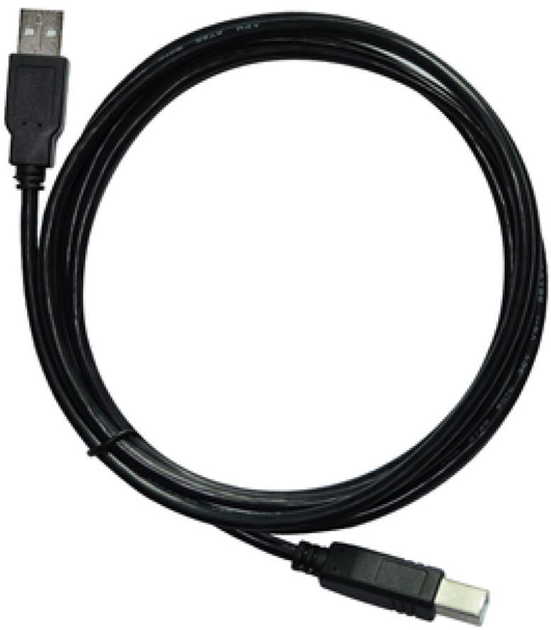 Kabel Msonic USB Type-A - USB Type-B M/M 1.5 m Black (4718308533033) - obraz 2