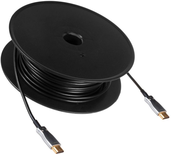 Kabel Maclean HDMI 1.4 - HDMI 1.4 50 m Black (5903292801421) - obraz 1