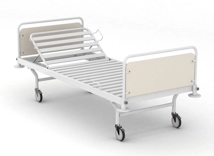 Кровать медицинская функциональная с подъемом спины на колесах Amed КС2.101 - изображение 1