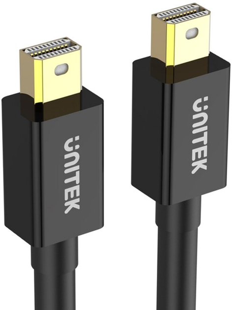 Kabel Unitek mini Displayport M/M 3 m Black (4894160033291) - obraz 2