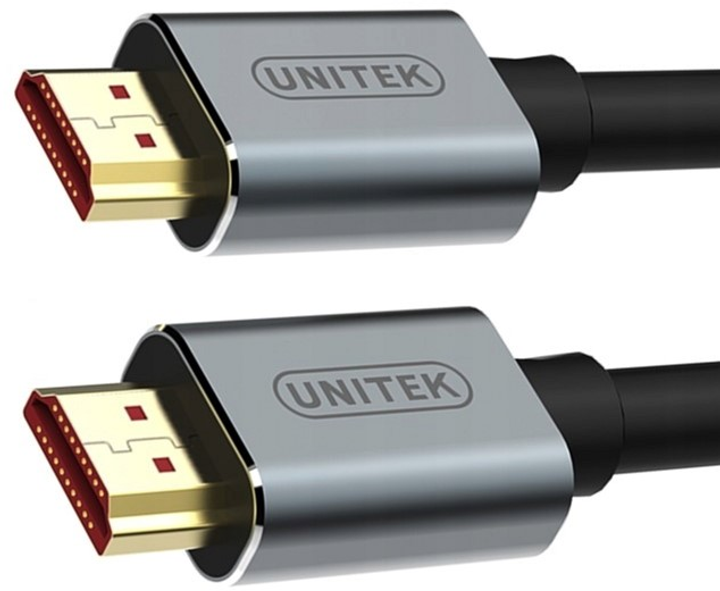 Kabel Unitek HDMI 2.0 M/M 5 m Black/Silver (4894160022615) - obraz 1