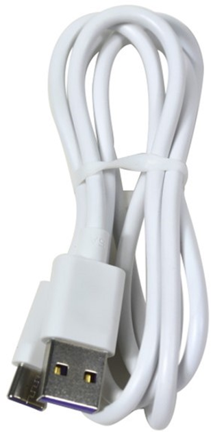 Kabel Vakoss USB Type-A - USB Type-C M/M 1 m White (4718308535907) - obraz 1