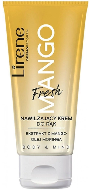 Крем для рук Lirene Body & Mind Moisturizing Hand Cream Fresh Mango 50 мл (5900717830516) - зображення 1