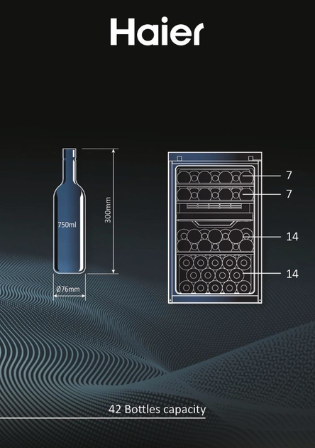 Холодильник для вина Haier HWS42GDAU1 - изображение 13