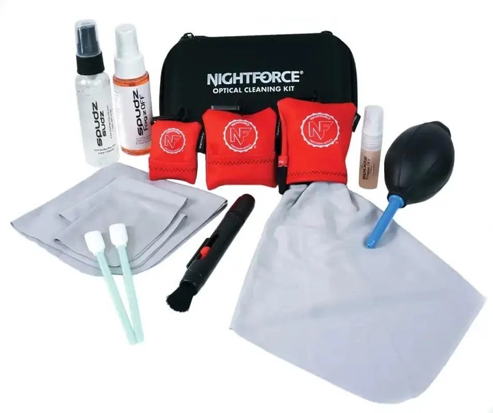 Набір по догляду за оптикою Nightforce Professional - зображення 1