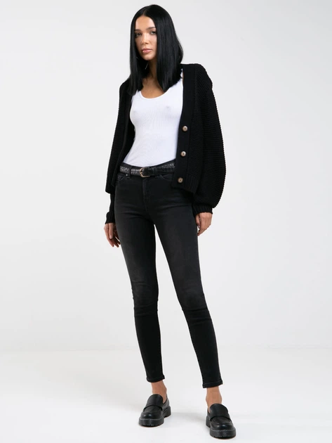 Джинси Skinny жіночі Big Star Adela-961 W26-L30 Чорні (5900714682927) - зображення 4
