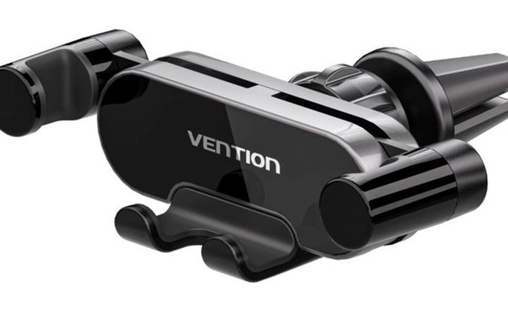 Автотримач для телефону Vention 3-x контактний KCEH0 (6922794764651) - зображення 1