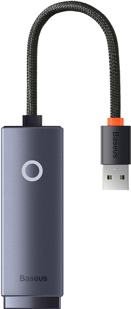 Перехідник Baseus Lite Series USB to RJ-45 Ethernet 100 Мбіт/с (WKQX000013) - зображення 2