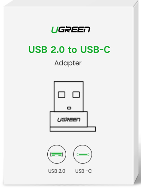 Адаптер Ugreen US280 USB Type-A/USB Type-C Black (6957303855681) - зображення 8