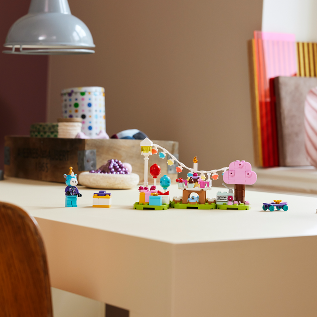 Конструктор LEGO Animal Crossing Вечірка з нагоди дня народження Julian 170 деталей (77046) - зображення 7