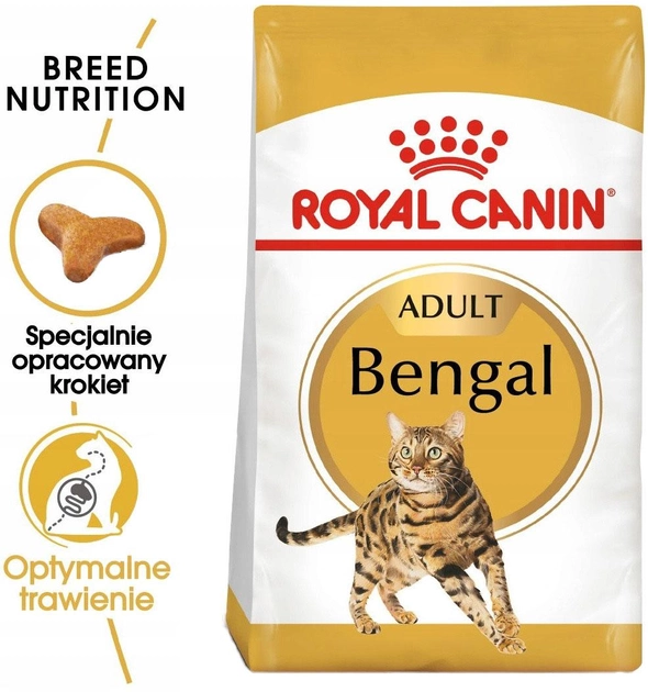 Sucha karma Royal Canin Bengal Adult dla dorosłych kotów bengalskich 400 g (3182550864084) - obraz 2