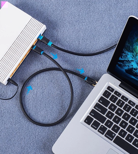 Патч-корд Vention CAT8 SSTP Ethernet 3 м Black (6922794742840) - зображення 12