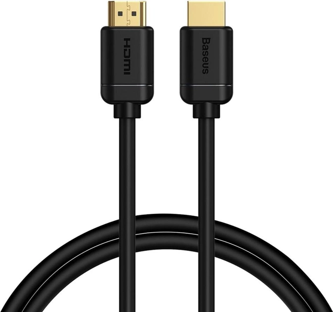 Kabel Baseus HDMI m - M, 1 m, V2.0 4K, high Definition Series Black (CAKGQ-A01) - obraz 1