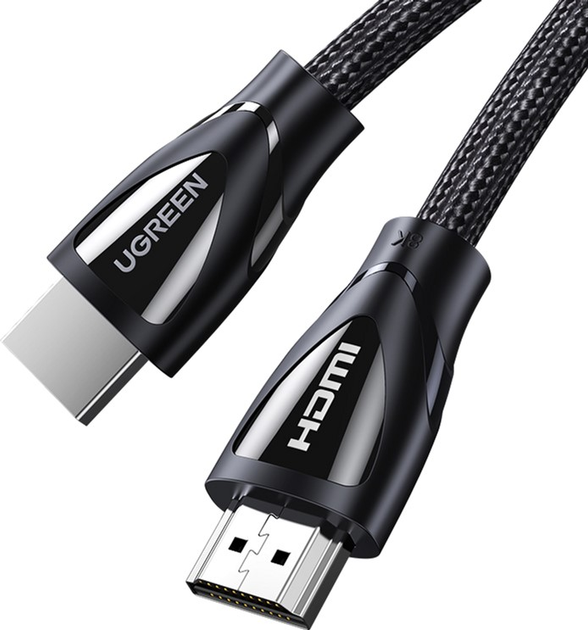 Kabel Ugreen HD140 HDMI Cable with Braided 3 m Black (6957303884049) - obraz 1