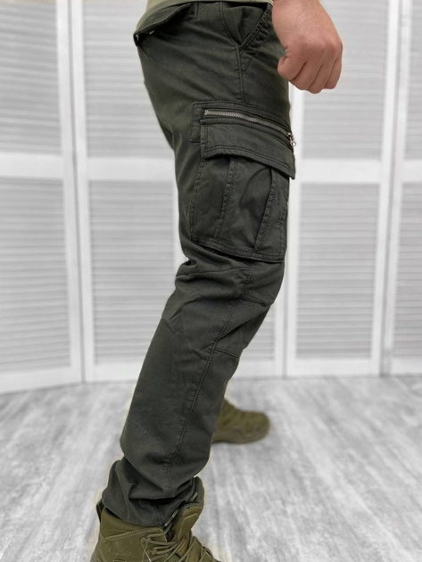 Тактические штаны pride Олива M - изображение 2