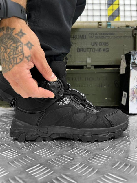 Тактические ботинки Esdy на автозавязке black Вт7977 41 - изображение 1