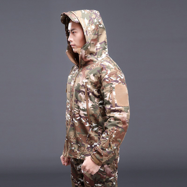 Тактическая куртка ply-6 pave hawk cp camouflage 2xl - изображение 2