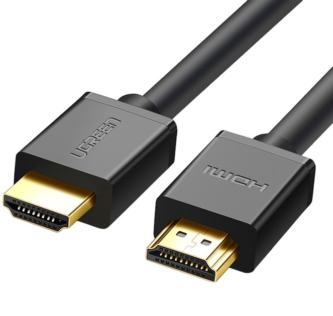 Кабель Ugreen HD104 HDMI Cable 1 м Black (6957303811069) - зображення 2