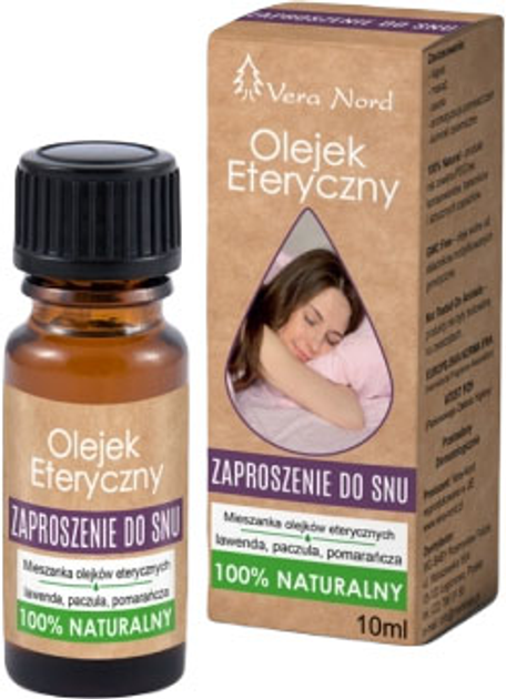 Olejek eteryczny Vera Nord Naturalny zaproszenie do snu 10 ml (5908282460572) - obraz 1