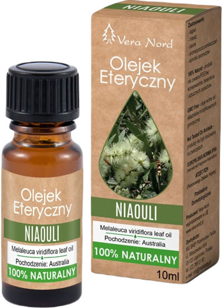 Olejek eteryczny Vera Nord Naturalny niaouli 10 ml (5908282460343) - obraz 1