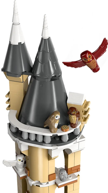 Zestaw klocków LEGO Harry Potter Sowiarnia w Hogwarcie 364 elementy (76430) - obraz 6