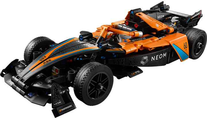 Zestaw klocków Lego Technic Samochód wyścigowy NEOM McLaren Formuła E 452 elementy (42169) - obraz 2