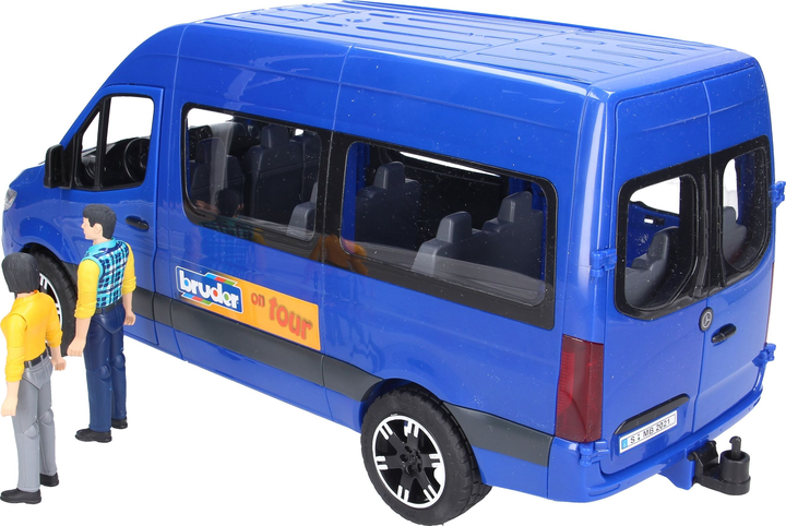 Автобус Bruder Auto MB Sprinter з фігурками  (4001702026707) - зображення 2