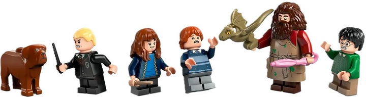 Zestaw klocków LEGO Harry Potter Chatka Hagrida: niespodziewana wizyta 896 elementów (76428) - obraz 8