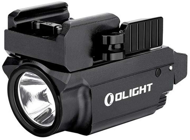 Ліхтар з ЛЦВ Olight Baldr Mini Black. Зелений ЛЦВ - зображення 1