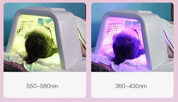 Портативная Лампа-Дуга для Фотодинамической Терапии Clefers SD-075 - LED 6 Цветов для Ухода за Кожей Лица и Тела (602307190) - изображение 7