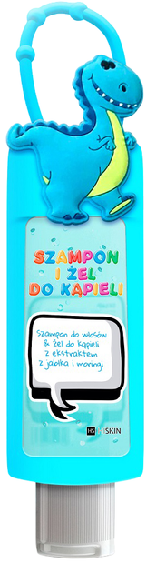 Szampon i żel do kąpieli HiSkin Kids Jabłko i Moringa 100 ml (5907775542986) - obraz 1