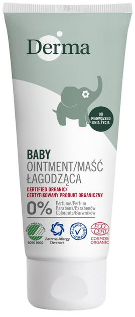 Мазь заспокійлива Derma Eco Baby 100 мл (5709954024395) - зображення 1