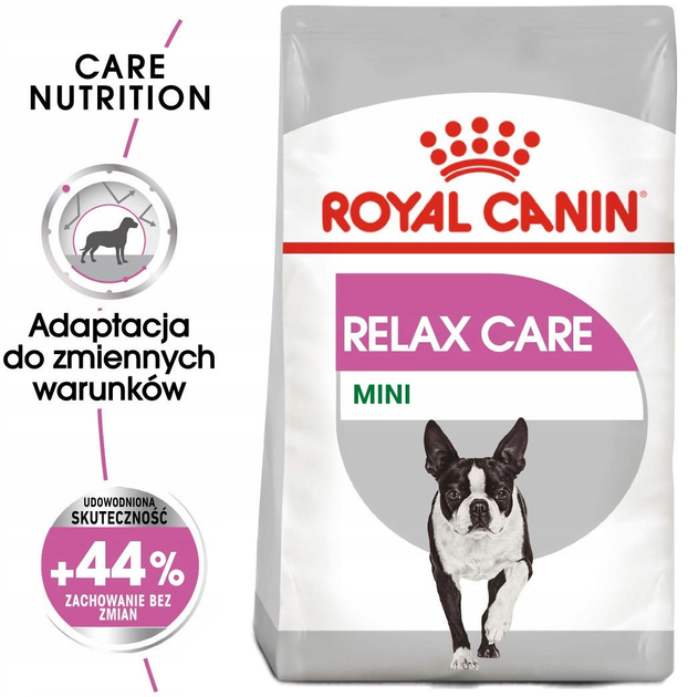 Sucha karma Royal Canin Mini Relax Care dla dorosłych psów małych ras Relaks 1 kg (3182550895118) - obraz 2