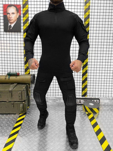 Бойовий костюм black SWAT M - зображення 1