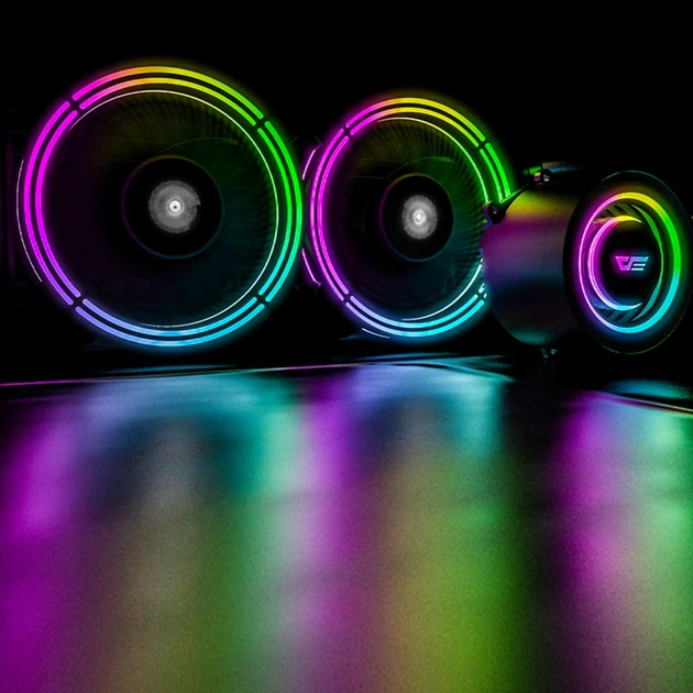 Chłodzenie wodne DarkFlash Symphony TR240 Black (TR240 Black) - obraz 15