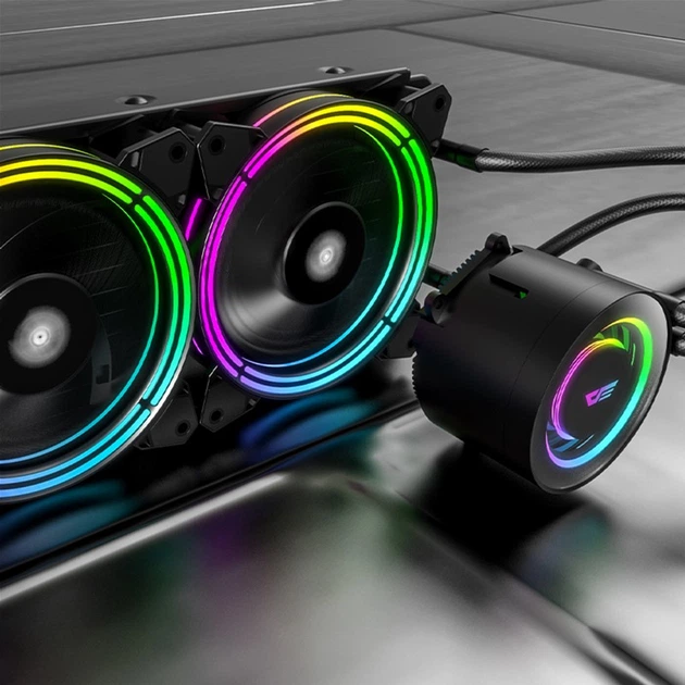 Chłodzenie wodne DarkFlash Symphony TR240 Black (TR240 Black) - obraz 17