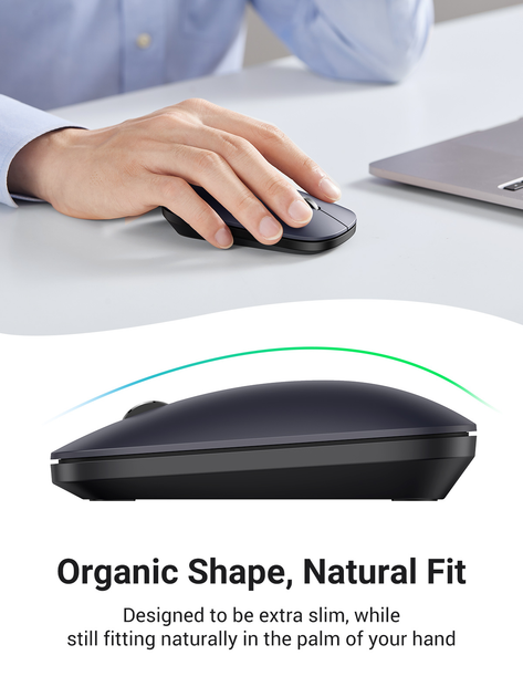 Миша Ugreen MU001 Portable Wireless Black (6957303893720) - зображення 7