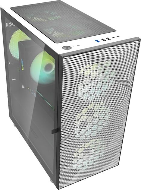 Корпус DarkFlash DLM21 Mesh White (DLM21 Mesh white) - зображення 4