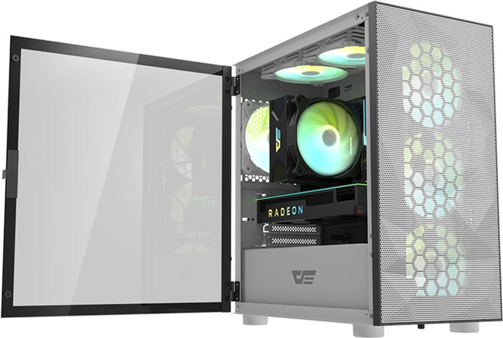 Корпус DarkFlash DLM21 Mesh White (DLM21 Mesh white) - зображення 20
