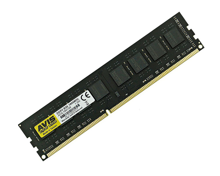 Оперативная память DDR3L-1866 8Gb PC3-14900 AVIS AD3L18N13/8 1.35V ...